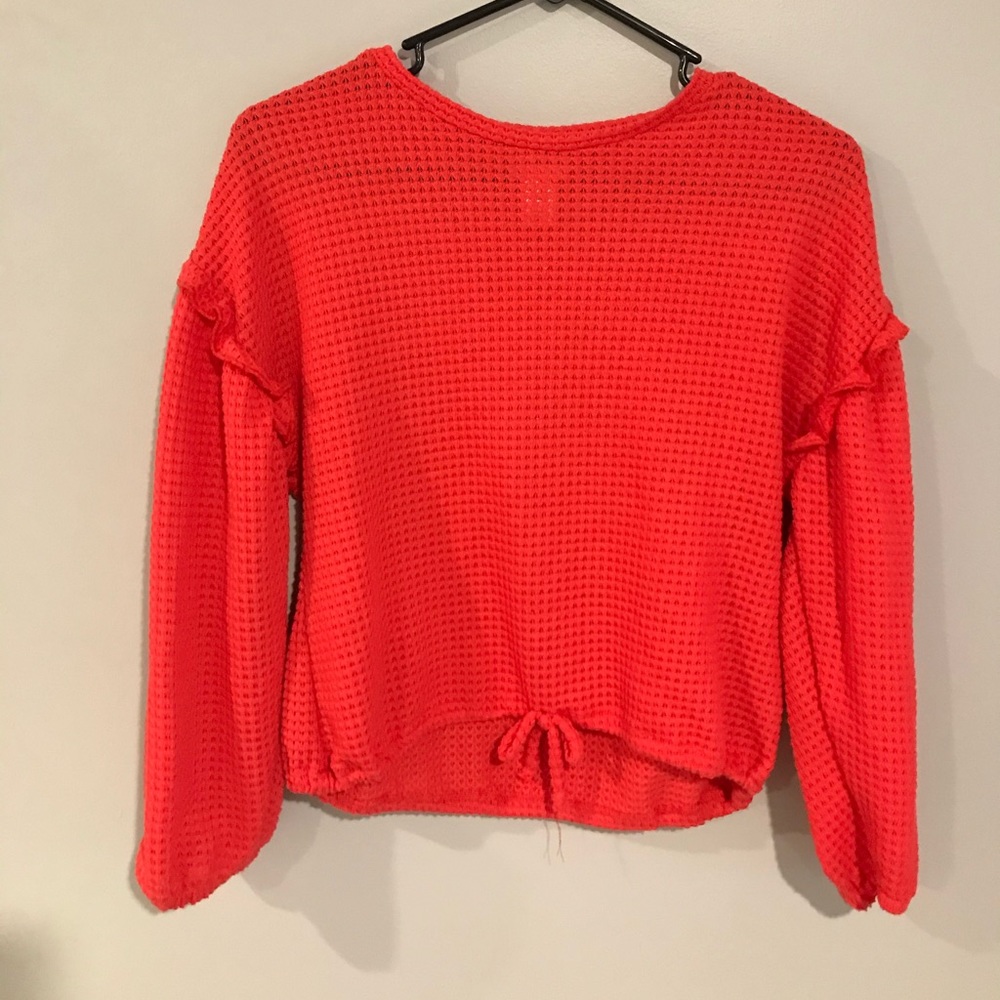 Buckle Red Sweater